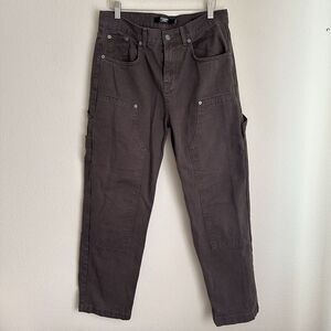 Jaded London‎ Jeans Mens 32x32 (31x29.5) Double Knee Carpenter Skate Fit Brown